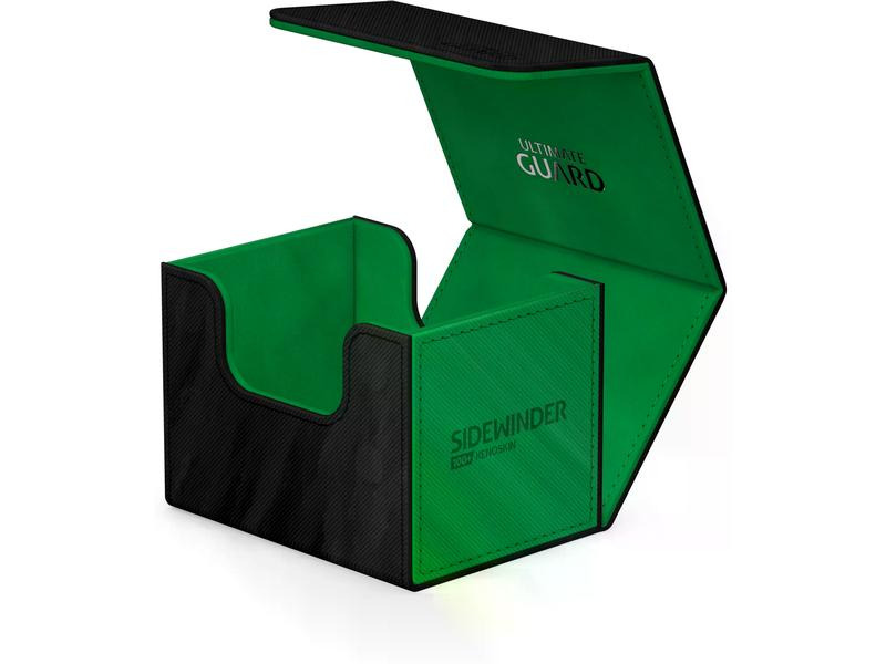 Ultimate Guard Kartenbox XenoSkin Synergy Sidewinder 100+ Schwarz/Grün