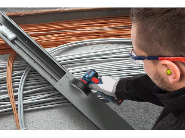 Bosch Professional Winkelschleifer GWS 12 V-76 Set