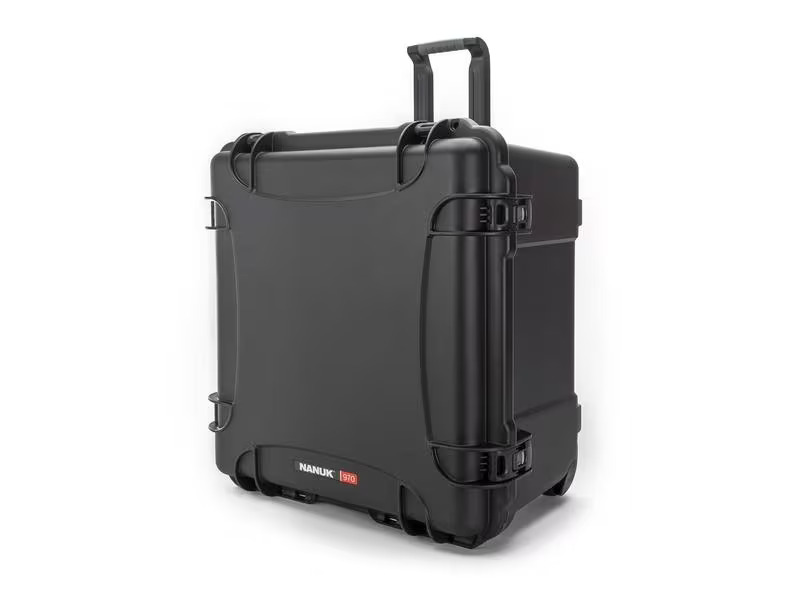 Nanuk Kunststoffkoffer 970 - mit Schaum Schwarz