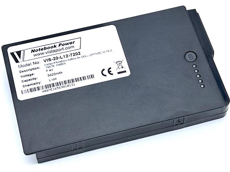 Vistaport Akku für DELL Latitude 12 7202