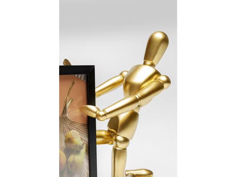 Kare Bilderrahmen Proudly Gold/Schwarz, 10 x 15 cm