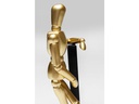 Kare Bilderrahmen Proudly Gold/Schwarz, 16 x 21 cm