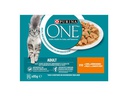 Purina ONE Nassfutter ADULT in Sauce Huhn/Bohnen, 12 x 85g