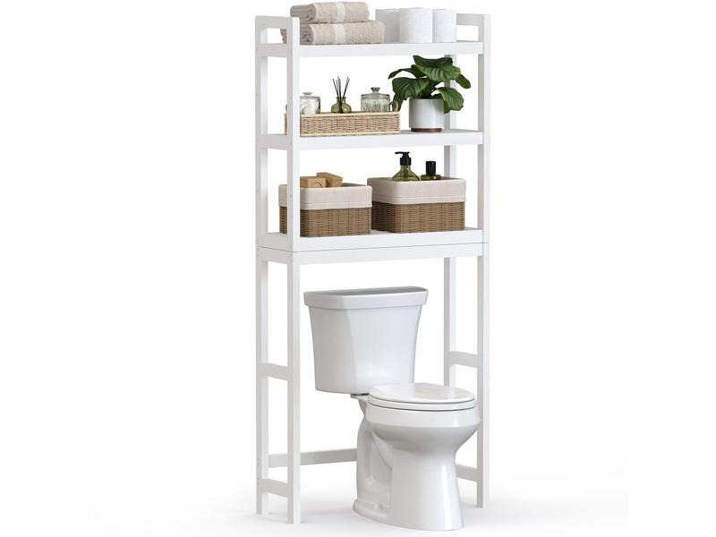 Songmics Badezimmerregal 26 x 163 cm, Weiss