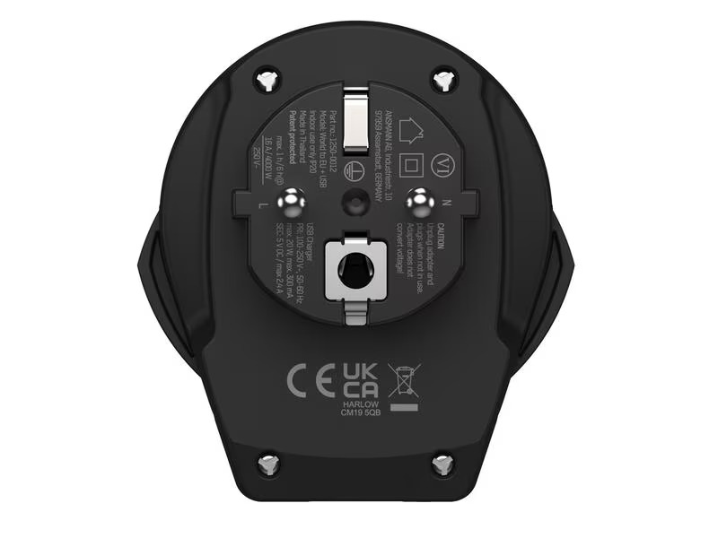Ansmann Reiseadapter World to EU + USB