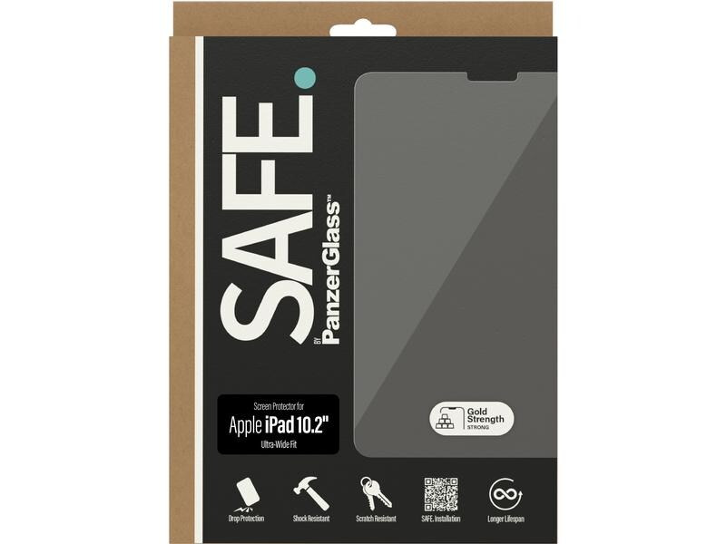SAFE. Tablet-Schutzfolie Ultra Wide Fit für Apple iPad 10.2