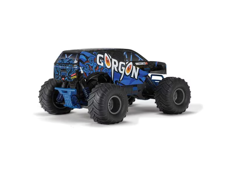 Arrma Monster Truck Gorgon MEGA 550 RWD Blau, ARTR, 1:10