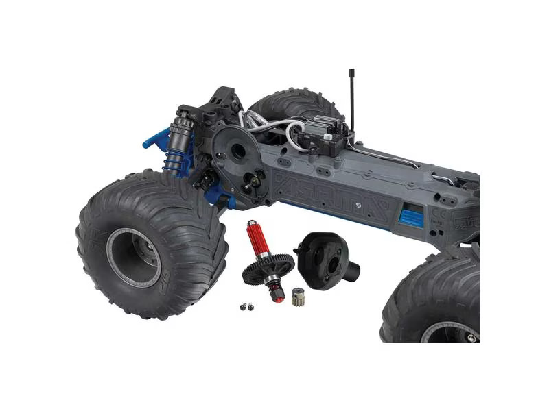 Arrma Monster Truck Gorgon MEGA 550 RWD Blau, ARTR, 1:10