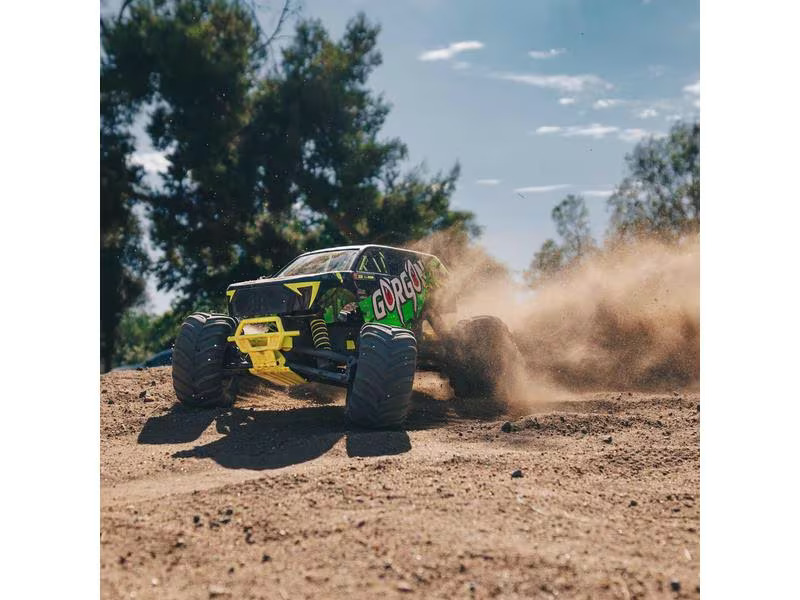 Arrma Monster Truck Gorgon MEGA 550 RWD Gelb, RTR, 1:10
