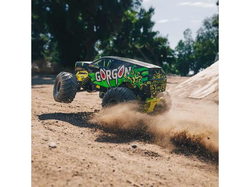 Arrma Monster Truck Gorgon MEGA 550 RWD Gelb, RTR, 1:10