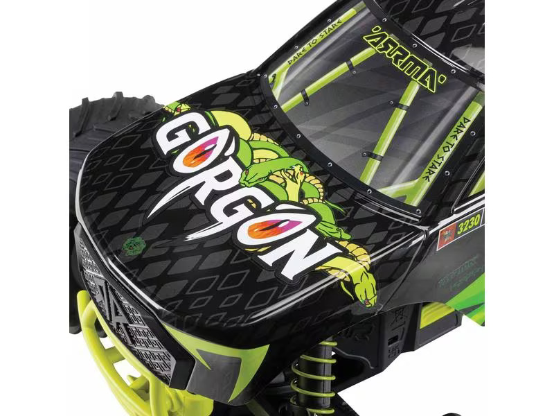 Arrma Monster Truck Gorgon MEGA 550 RWD Gelb, RTR, 1:10
