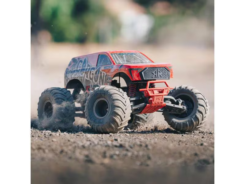 Arrma Monster Truck Gorgon MEGA 550 RWD Rot, RTR, 1:10
