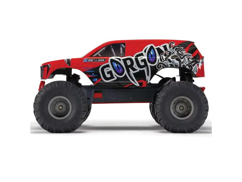 Arrma Monster Truck Gorgon MEGA 550 RWD Rot, RTR, 1:10