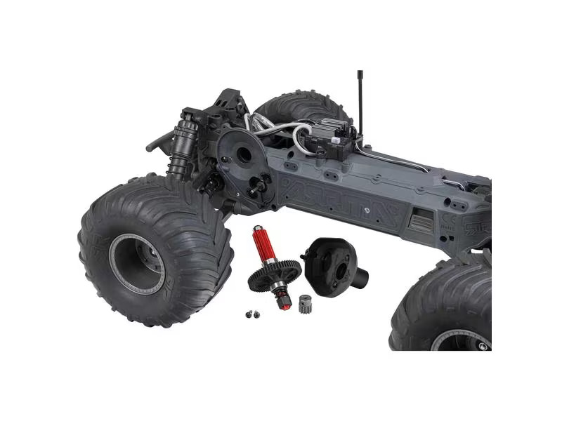 Arrma Monster Truck Gorgon MEGA 550 RWD Schwarz, Bausatz, 1:10