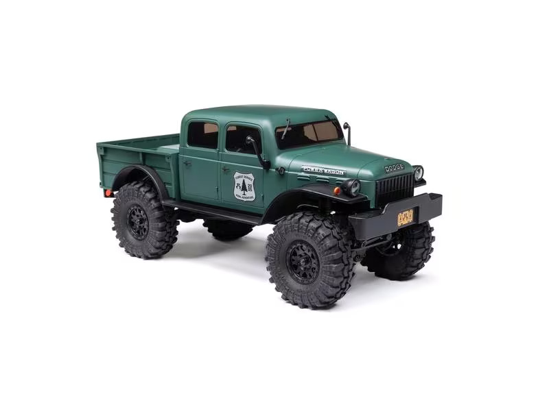 Axial Scale Crawler SCX24 Dodge Power Wagon Grün, 1:24, RTR