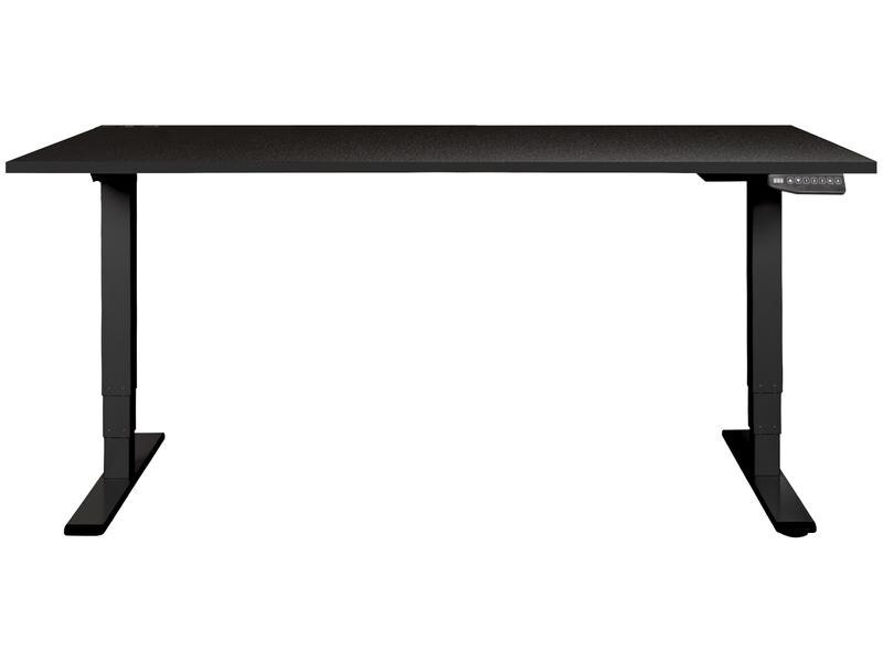 Contini Tischgestell mit Platte 1.6 x 0.8 m, Schwarz