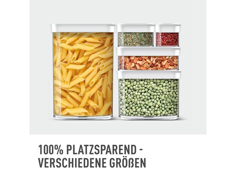 Emsa Vorratsdose Optima 7 Stück, 8.3 l, Transparent