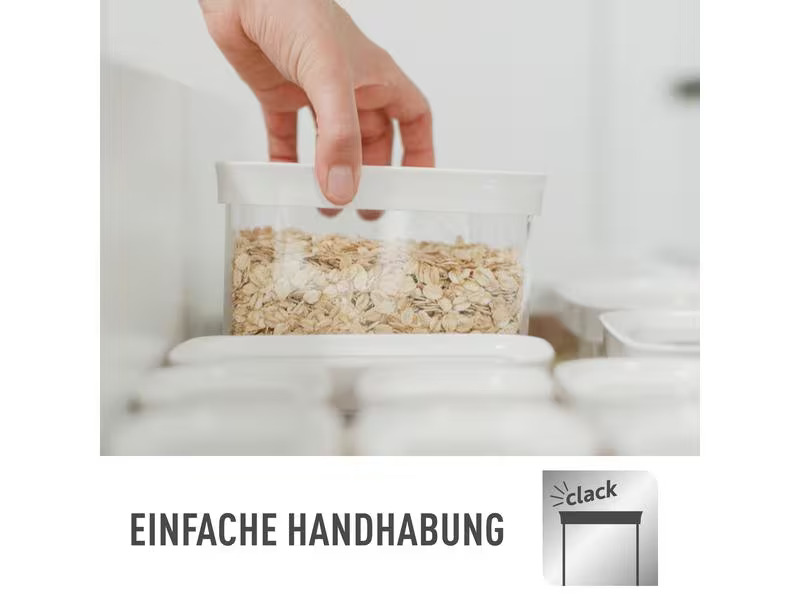 Emsa Vorratsdose Optima 7 Stück, 8.3 l, Transparent