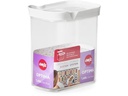 Emsa Vorratsdose Optima mit Schiebedeckel, 1.6 l, Transparent