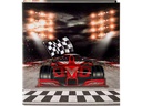 Goldbuch Ordner Racing Champion 8 cm, Rot/Schwarz