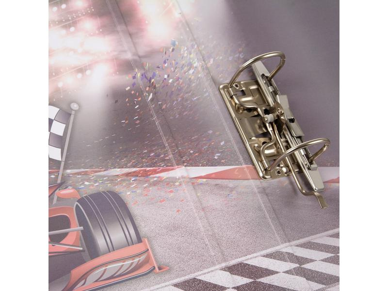 Goldbuch Ordner Racing Champion 8 cm, Rot/Schwarz
