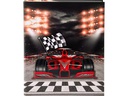 Goldbuch Ringbuch Racing Champion 4 cm, Rot/Schwarz