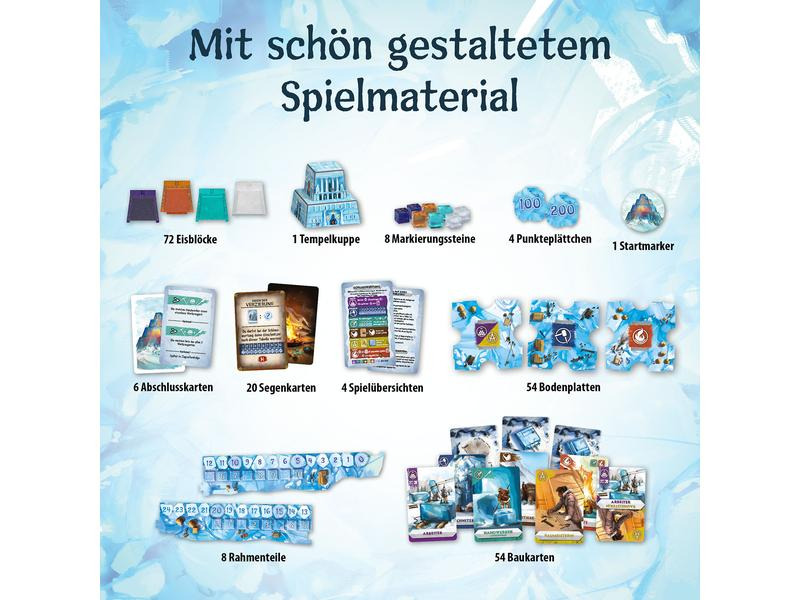 Kosmos Familienspiel Nunatak – Tempel aus Eis -DE-