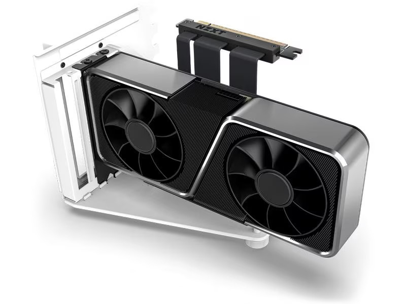 NZXT Vertikaler GPU-Montagesatz Weiss