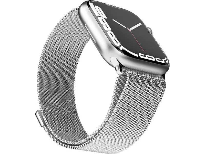 Vonmählen Armband Milanese Loop Apple Watch 42/44/45/49 mm Silver