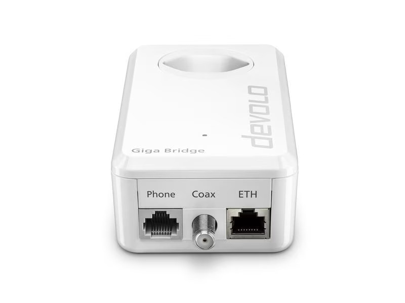 devolo Giga Bridge Phoneline Telefon-Set