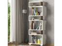 Woody Fashion Regal Blok 60 x 165 x 19.5 cm, Nature/Weiss