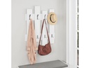 Woody Fashion Garderobenleiste Wave 64 x 79 x 4 cm, Weiss
