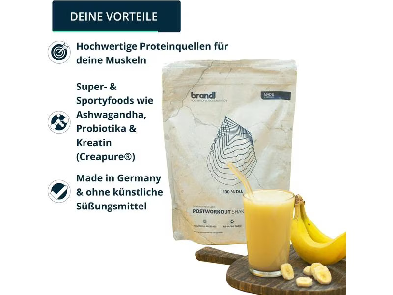 Brandl-Nutrition Pulver Post Workout Banane 1000 g