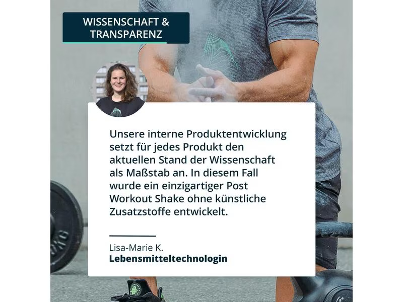 Brandl-Nutrition Pulver Post Workout Banane 1000 g