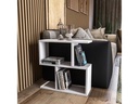 Woody Fashion Regal Life 60 x 60 x 20 cm, Weiss