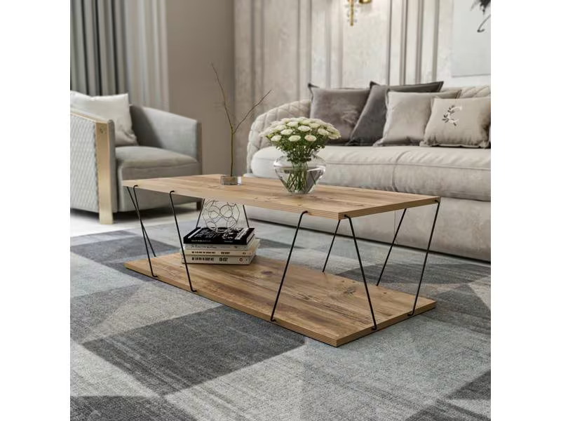 Woody Fashion Tisch Labranda 120 x 30 x 50 cm, Nature