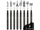 Tombow Fineliner MONO drawing pen 0.6 mm, Schwarz