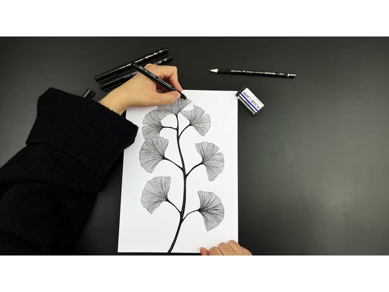 Tombow Fineliner MONO drawing pen 0.6 mm, Schwarz