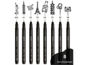 Tombow Fineliner MONO drawing pen 0.30 mm, Schwarz
