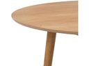 AC Design Tisch Nagano Ø 120 x 75 cm, Nature