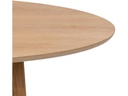 AC Design Tisch Nagano Ø 120 x 75 cm, Nature