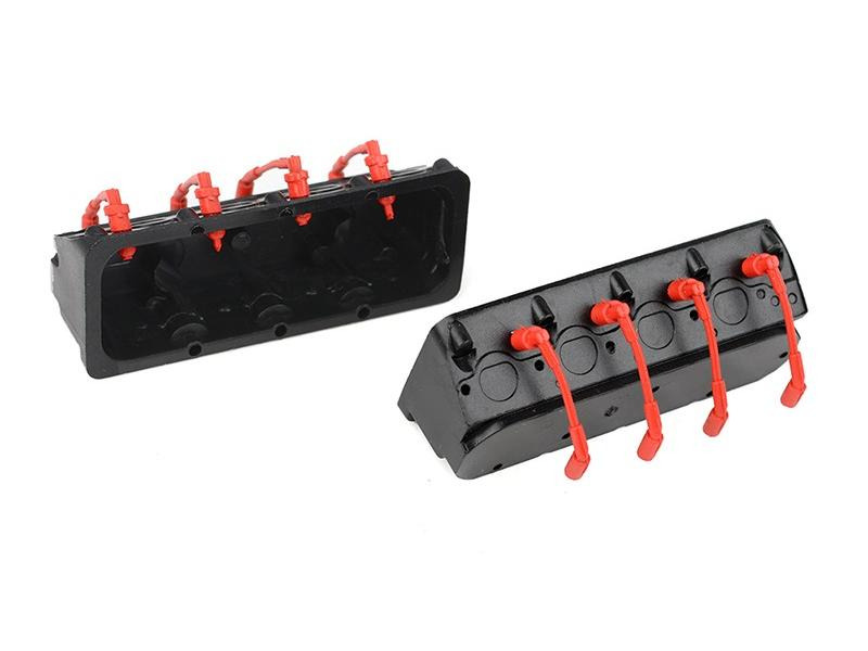 RC4WD Motorenattrappe V8 für Miller Rock Racer