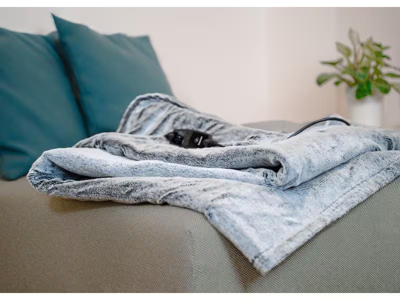 Beurer Wärmedecke HD75 Green Planet Nordic Grey