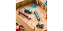 STABILO Wachsmalstifte Woody 3 in 1 duo Blau / Türkis