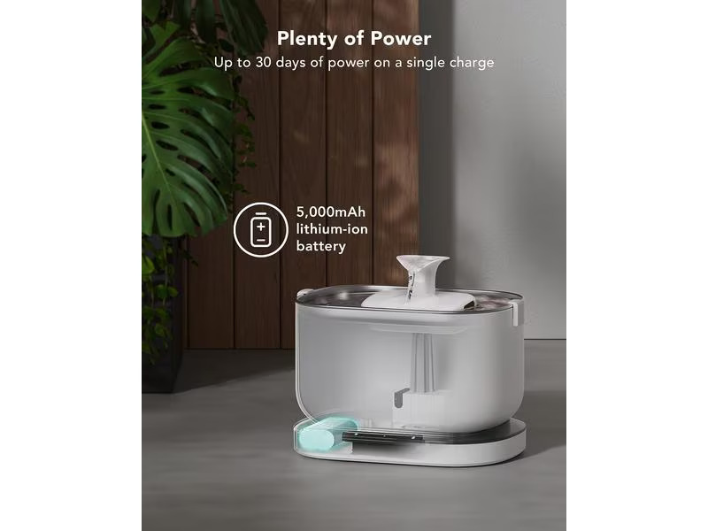 Petlibro Wasserautomat Dockstream Battery-Operated Fountain, 2.5 l