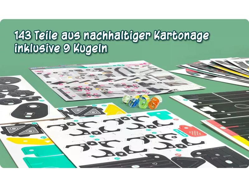 Franzis Bausatz Kugelbahn selber bauen 143-teilig