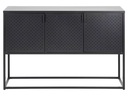 AC Design Kommode Newton 120 x 40 x 80 cm, Schwarz