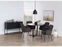 AC Design Kommode Newton 120 x 40 x 80 cm, Schwarz