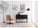 AC Design Kommode Newton 120 x 40 x 80 cm, Schwarz