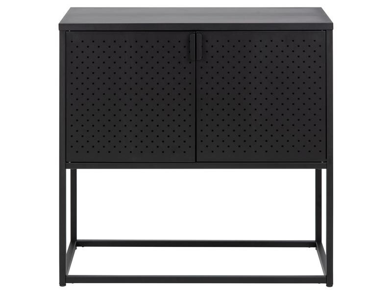 AC Design Kommode Newton 82 x 40 x 80 cm, Schwarz